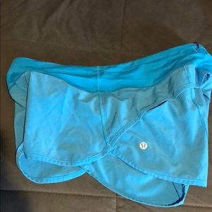 Lululemon blue speed short